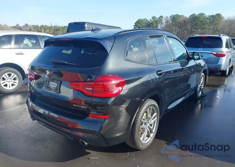 2020 BMW X3 xDrive30I z USA, uszkodzony, nr VIN 5UXTY5C07L9B72106